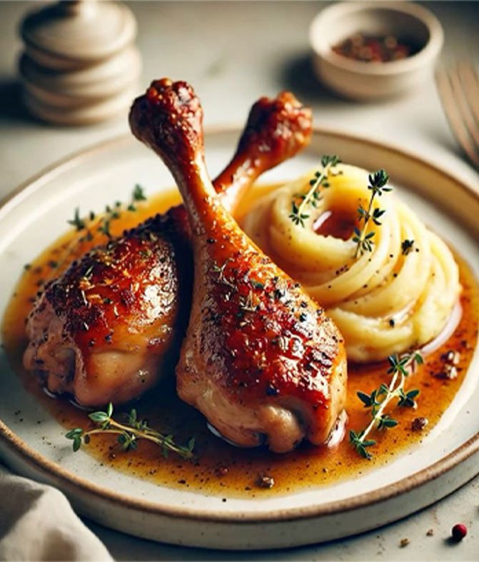 Poulet rôti du chef